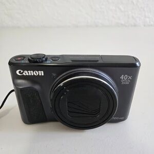 Canon Black Digital Camera with 40x Optical Zoom